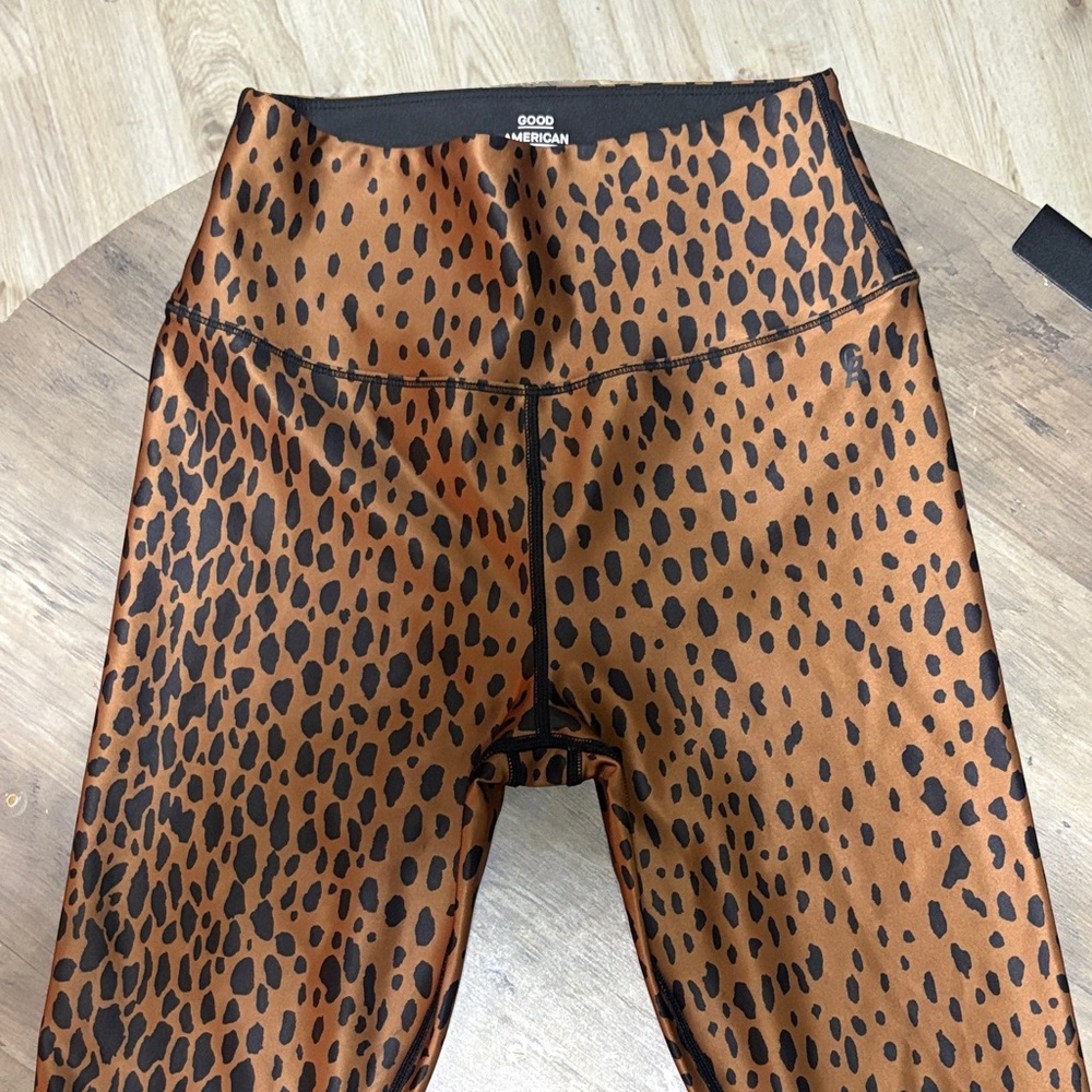 Good American Black High-Rise Performance Leggings